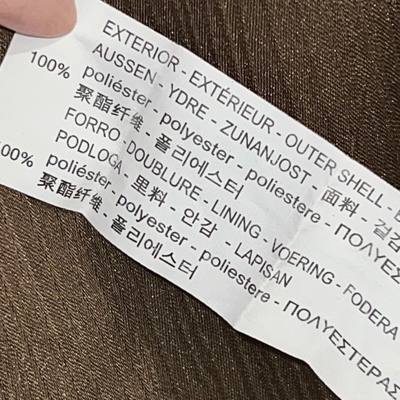 ZARA Olive Green Satin Slip Midi Dress with side slits size Medium - Picture 14 of 17